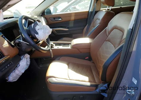 2024 Nissan Pathfinder Platinum из США, поврежденный, VIN 5N1DR3DG0RC235456